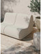 Rouli Center Module Pure Bouclé - Off-white