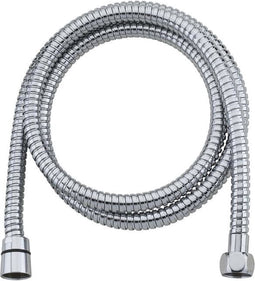 ROUSSEAU doucheslang 2,0 m NF dubbele nieten in roestvrij staal chroom