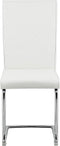ROVARD - Eetkamerstoel set van 2 - Wit - Kunstleer