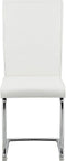 ROVARD - Eetkamerstoel set van 2 - Wit - Kunstleer