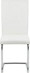 ROVARD - Eetkamerstoel set van 2 - Wit - Kunstleer