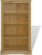 vidaXL - Boekenkast - grenenhout - met - 4 - planken - Corona-stijl - 80x29x150 - cm