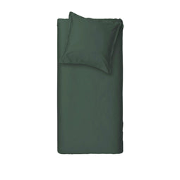 Cinderella Sundays - Dekbedovertrek - Satijn - 155x220 cm - Groen