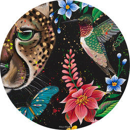 Melli Mello Wildly Dreaming Wall Circle Black