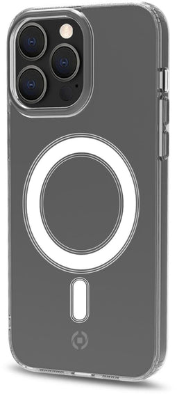 Celly GelskinMag - Soft Case - MagSafe Compatibel - Transparant
