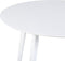 ROXBY - Eettafel - Wit - 100 x 100 cm - MDF