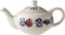 Royal Boch Boerenbont Theepot Zeeland 1,2 L.