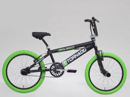 Royal Bugatti Freestyle BMX Kinderfiets - Unisex - 20 inch - Zwart/Groen