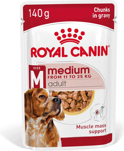 Royal Canin Shn Medium Adult Pouch - Hondenvoer - 10 x 140 g