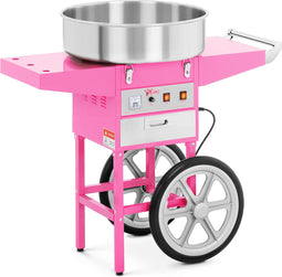 Royal Catering Suikerspinmachine met onderstel - 52 cm