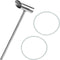 Royal Catering Suikerspinmachine met onderstel - 52 cm