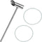 Royal Catering Suikerspinmachine met onderstel - 52 cm