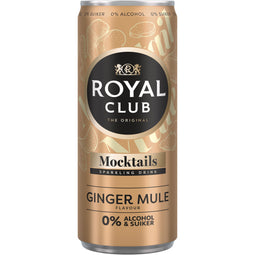 Royal Club - Mocktails royal club ging mu 0 suik alc bl 250ml | 12 stuks
