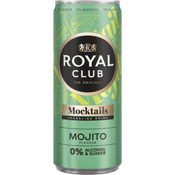 Royal Club - Mocktails royal club mojito 0 suik alc bl 250ml | 12 stuks