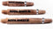 Royal Darts Green Line Dart Shafts Walnoot Medium Green Line.