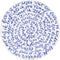 Royal Delft Diskus! bord Eten