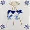 Royal Delft Goldie Tiles Ufo Koe