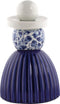 ROYAL DELFT Proud Mary figuur 3 - Cobalt Flower-Pattern - 17 cm