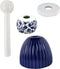 ROYAL DELFT Proud Mary figuur 3 - Cobalt Flower-Pattern - 17 cm