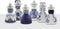 ROYAL DELFT Proud Mary figuur 3 - Cobalt Flower-Pattern - 17 cm
