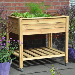 Royal Well Broeikas Planter-On-Wheels