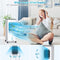 Royalty Line 4-in-1 Mobiele Aircooler - Luchtreiniger - 5 Liter - Luchtkoeler - 80W - Luchtcooler - Ventilator Incl. 2 koelelementen - Met Afstandbediening - Wit