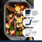 Royalty Line® ACR34M Braadpan Inductie - 6.5 Liter / Ø 34 cm Braadslede - Pan Voor Alle Warmtebronnen - Antiaanbaklaag - Oven Vrij - Pannen Met Aromaknop - Zwart