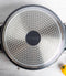 Royalty Line® AD24M Soeppan Inductie - Ø 24 cm / 7 Liter Braadpan - Kookpan Met Glazen Deksel - Pan Voor Alle Warmtebronnen - Antiaanbaklaag - Zwart