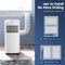 Royalty Line Airco - Mobiele Airco - 9000 BTU - Airconditioner - 3 in 1 Functie - 2600W Met Raamafdichtingskit - Energie Klasse A - Voor Ruimte tot 80 m³ - Temperatuurinstelling van 16⁰C tot 31⁰C - Wit