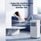 Royalty Line Airco - Mobiele Airco - 9000 BTU - Airconditioner - 3 in 1 Functie - 2600W Met Raamafdichtingskit - Energie Klasse A - Voor Ruimte tot 80 m³ - Temperatuurinstelling van 16⁰C tot 31⁰C - Wit