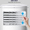 Royalty Line Airco - Mobiele Airco - 9000 BTU - Airconditioner - 3 in 1 Functie - 2600W Met Raamafdichtingskit - Energie Klasse A - Voor Ruimte tot 80 m³ - Temperatuurinstelling van 16⁰C tot 31⁰C - Wit