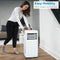 Royalty Line Airco - Mobiele Airco - 9000 BTU - Airconditioner - 3 in 1 Functie - 2600W Met Raamafdichtingskit - Energie Klasse A - Voor Ruimte tot 80 m³ - Temperatuurinstelling van 16⁰C tot 31⁰C - Wit