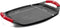 Royalty Line® ATG47M Grillplaat Inductie - 29 x 47 cm Plancha - Grillpan Inductie Voor Alle Warmtebronnen - Oven Vrij - Met Afneembare Handvatten - Zwart