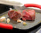 Royalty Line® ATG47M Grillplaat Inductie - 29 x 47 cm Plancha - Grillpan Inductie Voor Alle Warmtebronnen - Oven Vrij - Met Afneembare Handvatten - Zwart