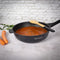 Royalty Line® BDF28ML Hapjespan Inductie - Ø 28 cm / 3.4 Liter - Diepe Pan Met Antiaanbaklaag - Koekenpan Voor Alle Warmtebronnen - Zwart