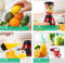 Royalty Line Blender - Smoothie Blender Met Grinder - 1.5 Liter - 3 Snelheden - RVS Met Glazen Kan - Blender To Go - Rood