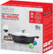 Royalty Line® BR28ML Hapjespan Inductie - Braadpan - Ø 28 cm / 4 Liter - Hapjespannen Voor Alle Warmtebronnen - Antiaanbaklaag Met Deksel - Zwart