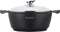 Royalty Line® BS26M Braadpan Inductie - Ø 26 cm - 4.8 Liter Kookpan - Soeppan Voor Alle Warmtebronnen - Antiaanbaklaag - Zwart