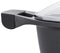 Royalty Line® BS30M Braadpan Inductie - Bakpan - Soeppan - Ø 30 cm - 7 Liter Kookpan Met Glazen Deksel - Antiaanbaklaag - Aluminium - Zwart