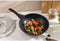 Royalty Line® BW28M Wokpan Inductie - Ø 28 cm / 3.7 Liter - Wokpannen Voor Alle Warmtebronnen - Antiaanbaklaag - Wok met Deksel - Zwart