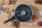 Royalty Line® BW30M Wokpan Inductie - Ø 30 cm / 4.4 Liter - Wokpannen Voor Alle Warmtebronnen - Antiaanbaklaag - Wok met Deksel - Zwart