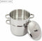 Royalty Line® C14L Stoompan Inductie - 14 Liter / Ø 28 cm - Groot Soeppan Inductie Voor Alle Warmtebronnen - RVS Deksel met Couscous Pan - RVS
