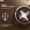 Royalty Line® CG150 Elektrische koffiemolen - One touch Bediening - 50gr. Koffiemolen Electrisch - Kruide,molen - Coffee Grinder - 150W - Wit