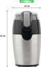 Royalty Line® CGE200 Elektrische Koffiemolen - 200W - Koffiebonen Maler - 70gr Bonenmaler met RVS Messen - BPA Vrij Coffee Grinder - Kruidenmolen Voor Kruiden, Noten & Specerijen - RVS / Zwart