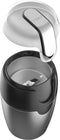 Royalty Line® CGE200 Elektrische Koffiemolen - 200W - Koffiebonen Maler - 70gr Bonenmaler met RVS Messen - BPA Vrij Coffee Grinder - Kruidenmolen Voor Kruiden, Noten & Specerijen - RVS / Zwart