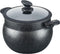 Royalty Line® CP6L Stoompan Inductie - 6 Liter / Ø20 cm Couscous Pan - Rijst en Groentestomer - Soeppan Inductie Voor Alle Warmtebronnen - Couscoussier - Zwart