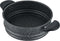 Royalty Line® CP6L Stoompan Inductie - 6 Liter / Ø20 cm Couscous Pan - Rijst en Groentestomer - Soeppan Inductie Voor Alle Warmtebronnen - Couscoussier - Zwart