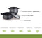 Royalty Line® CP6L Stoompan Inductie - 6 Liter / Ø20 cm Couscous Pan - Rijst en Groentestomer - Soeppan Inductie Voor Alle Warmtebronnen - Couscoussier - Zwart