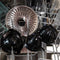 Royalty Line® CPE85 Citruspers Electrisch - Sinaasappelpers Elektrisch - Citrusjuicer Met 2 Perskegels - Citroenpers - RVS / Zwart