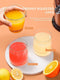 Royalty Line® CPE85 Citruspers Electrisch - Sinaasappelpers Elektrisch - Citrusjuicer Met 2 Perskegels - Citroenpers - RVS / Zwart